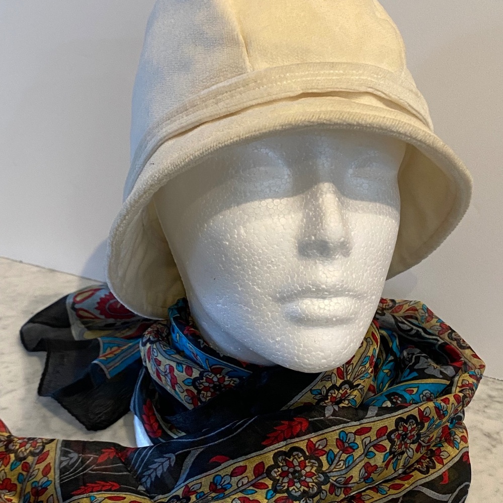 Velvet Cloche Hat